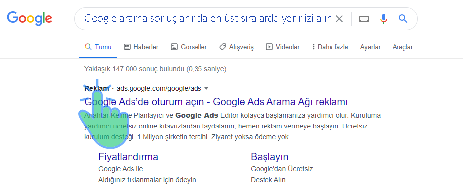 Google Reklam Kampanyası